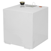 Steel Fuel Transfer Tank, Steel, 50 gal. Capacity, White Fastek