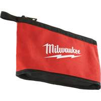 Zipper Pouch, Canvas, 1 Pockets, Black/Red Fastek