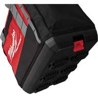 Packout Tool Bag, Ballistic Nylon, 2 Pockets, Black/Red Fastek