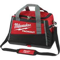 Packout™ Tool Bag, Ballistic Nylon, 8 Pockets, Black/Red TEQ857 | Fastek