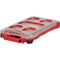 Organisateur profil&eacute; et compact Packout, 16-2/5" x 9-3/4" x 2-1/2", Noir/Rouge Fastek