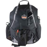 Arsenal&reg; 5143 Tool Backpack, 15" L x 8" W, Black, Polyester Fastek