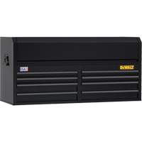 Tool Chest, 51-1/2" W, 8 Drawers, Black Fastek
