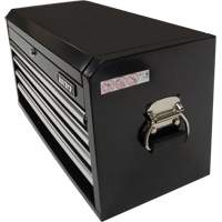Industrial Tool Chest, 26" W, 4 Drawers, Black Fastek
