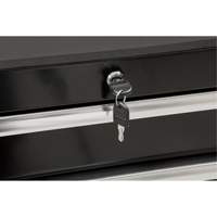 Chariot &agrave; outils &agrave; usage intensif, 7 tiroirs, 28" la x 22" p x 42-3/8" h, Noir Fastek