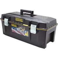 FatMax&reg; Structural Foam Tool Box, 28" W x 12-1/2" D x 11" H, Black/Yellow Fastek