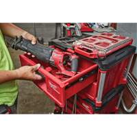 Packout™ 2-Drawer Tool Box, 14-1/3" W x 16-1/3" D x 22-1/5" H, Black/Red TER110 | Fastek