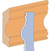 Large Cove Moulding Cutter Set Fastek