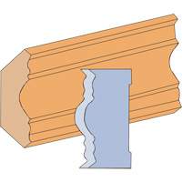 Fancy Cove Moulding Cutter Set Fastek