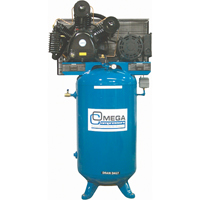 Industrial Series Air Compressors - Vertical Compressors - Two Stage, 66.6 Gal. (80 US Gal) Fastek