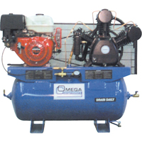 Industrial Series Air Compressors - Engine Compressors, 25 Gal. (30 US Gal) TFA106 | Fastek