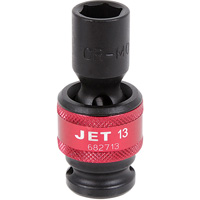 Douille universelle, Chocs, 13 mm, Prise 1/2", 6 pans Fastek