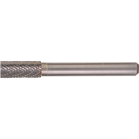 Solid Carbide Burrs - Cylinder Shape with No End Cut, SA-42, 3/32" Dia., 1/8" Shank Fastek