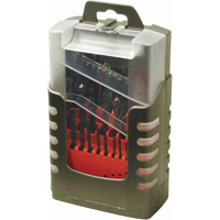 Jeux de forets, 25 morceaux, Acier rapide Fastek