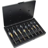 Drill Sets, 8 Pieces, High Speed Steel Fastek