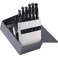 Drill Sets, 25 Pieces, High Speed Steel Fastek