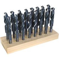 Drill Sets, 16 Pieces, High Speed Steel Fastek