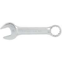 Fully Polished Stubby Combination Wrench, 12 Point, 10 mm, Chrome Finish Fastek