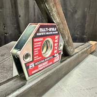 Magnetic Welding Squares, 4-3/8" L x 3/4" W x 3" H, 55 lbs. Fastek