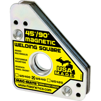Magnetic Welding Squares, 3-3/4" L x 3/4" W x 4-3/8" H, 75 lbs. Fastek
