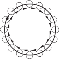 6" Non-Vacuum Dynorbital-SpiritRandom Orbital Sanders, 6" Dia., 1/4" NPT Inlet, 12000 RPM Fastek