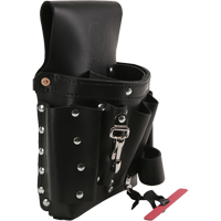 Pore-outils &agrave; tr&egrave;s grande capacit&eacute;, Porte-outil multiple, Cuir, 8 Poches Fastek