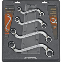 "S" Reversible Wrench Set - 4 Pieces Fastek