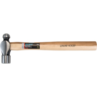 Ball Pein Hammer, 24 oz. Head Weight, Plain Face, Wood Handle TJZ041 | Fastek