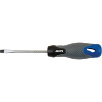 Slot Mechanic's Screwdriver, 1/4" Tip, Round Fastek