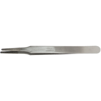 Tweezers - Flat Round Tips, Straight - 4.75" (120 mm) Fastek
