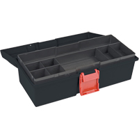 Heavy-Duty Tool Box, 15" W x 7" D x 5-1/2" H, Black Fastek