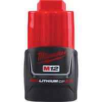 M12 Redlithium 2.0 Battery, Lithium-Ion, 12 V, 2 A Fastek