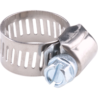 Reusable Zinc Plated Stainless Steel Clamp, Min Dia. 5/16", Max Dia. 7/8" TA532 | Fastek