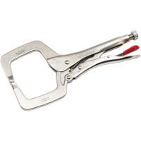 Locking C-Clamp with Regular Tips, 18" Length, C-Clamp Fastek