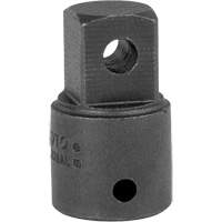 Impact Socket Adapter, Impact, 1/2" Drive, 3/4" Socket, 1.9" L Fastek