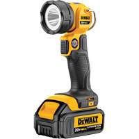 Max Work Light, LED, 110 Lumens, 11 Hrs. Run Time, Rechargeable Battery, Plastic Fastek