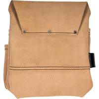Half Carpenter Apron, Multiple Tool Holder, Leather, 4 Pockets Fastek