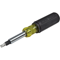 Heavy-Duty Multi-Bit Screwdriver/Nut Driver, 7-9/10" L, Cushion Grip Handle Fastek