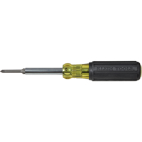 Extended-Reach Multi-Bit Screwdriver/Nut Driver, 9-1/10" L, Cushion Grip Handle Fastek