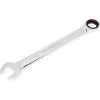 Ratcheting Combination Wrench, 12 Point, 1-1/2", Chrome Finish Fastek