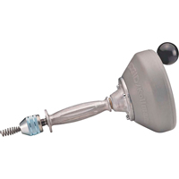 Hand Spinner with C-1IC Auger Cable #K-25-BP, Manual, Bulb, 25' Cable Length, 5/16" Cable Diameter Fastek