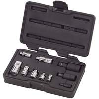 Jeu de douilles &agrave; joints et d'adaptateurs de douilles universelles 1/4", 3/8" et 1/2" &agrave; 10 pi&egrave;ces Fastek