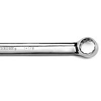 12-Point Long Pattern Combination Wrench, 12 Point, 1-1/2", Chrome/Polished Finish Fastek