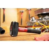 Drilling Hammer, 3 lbs., Fibreglass Handle, 11" L Fastek