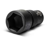 Jeu de 12 douilles m&eacute;triques flexibles universelles &agrave; chocs 1/4" &agrave; 6 pans Fastek