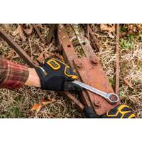 72-Tooth 12 Point Ratcheting SAE Wrench Set, Combination, 5 Pieces, Imperial Fastek