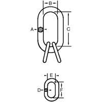 Maillon maître Cam-Alloy Fastek