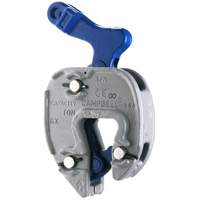 GX Plate Clamp with Chain Connector, 1000 lbs. (0.5 tons), 1/16" - 5/16" Jaw Opening TQB418 | Fastek