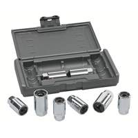 SAE/Metric Stud Removal Set, 8 Pieces Fastek