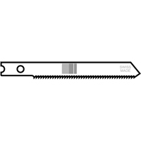 Jigsaw Blades, Bi-Metal, U-Shank, 2-3/4" L, 24 TPI Fastek